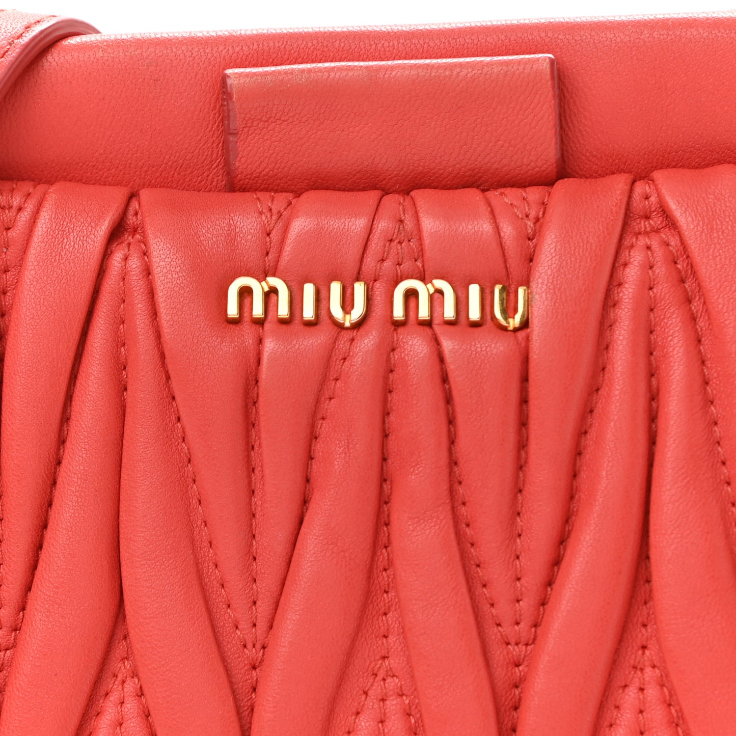 Nappa Matelasse Crossbody Lacca