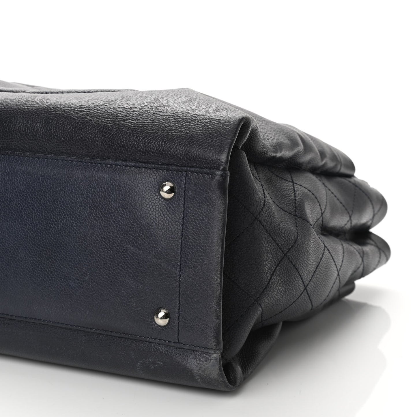 Caviar Executive Cerf Shopper Tote Navy