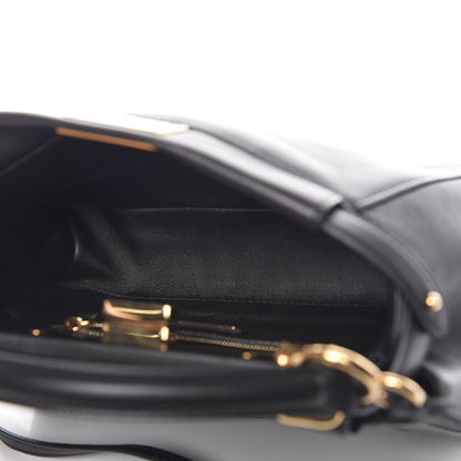 Fendi Nappa Mini Peekaboo Iconic Satchel Black 7 of 9