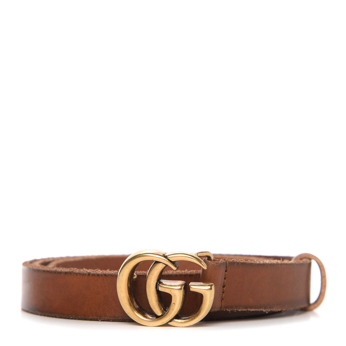 Faded Calfskin Double G 20mm Belt 85 34 Cuir