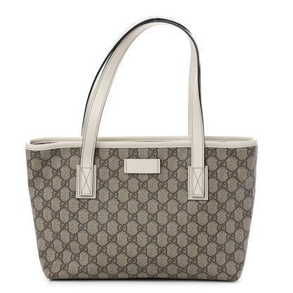 Gucci GG Supreme Small Joy Tote White 1 of 10