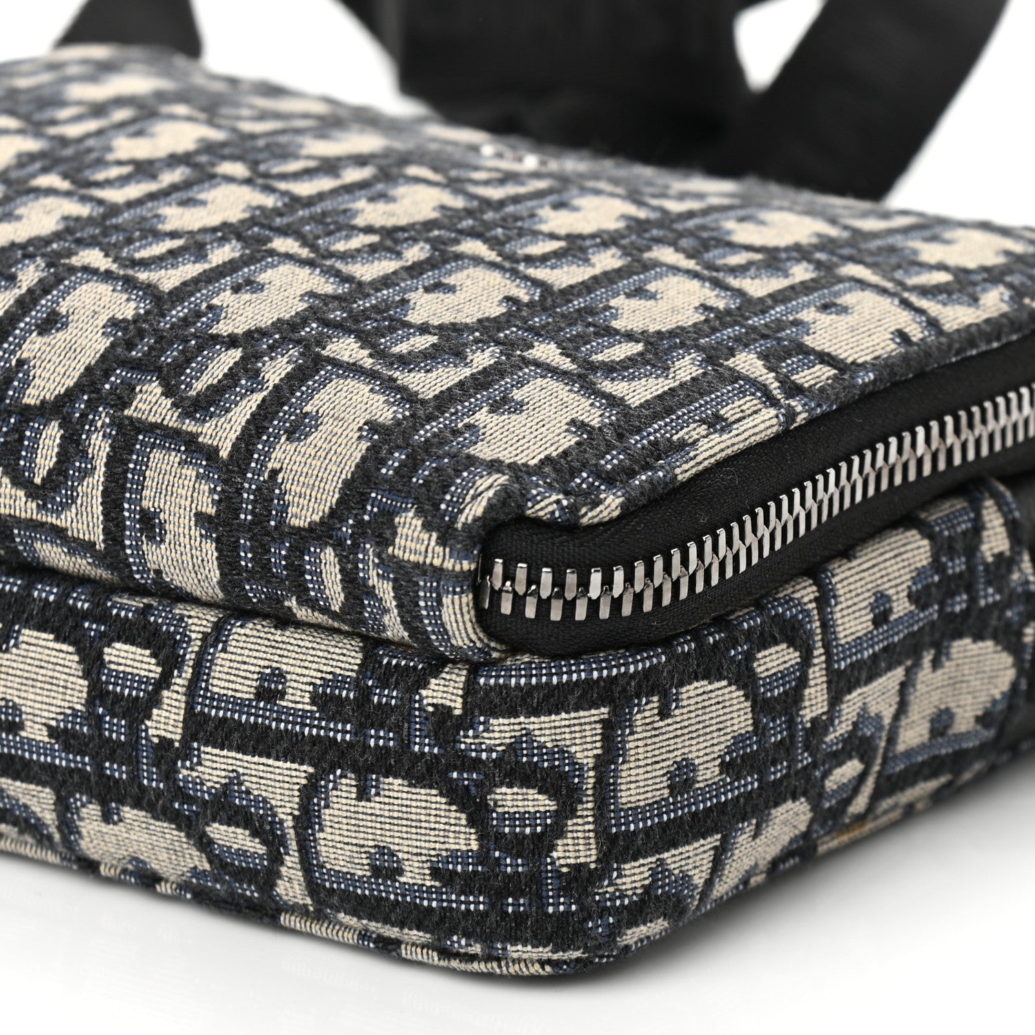 Christian Dior Oblique Pouch Navy Blue 11 of 11