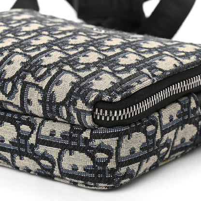 Christian Dior Oblique Pouch Navy Blue 11 of 11