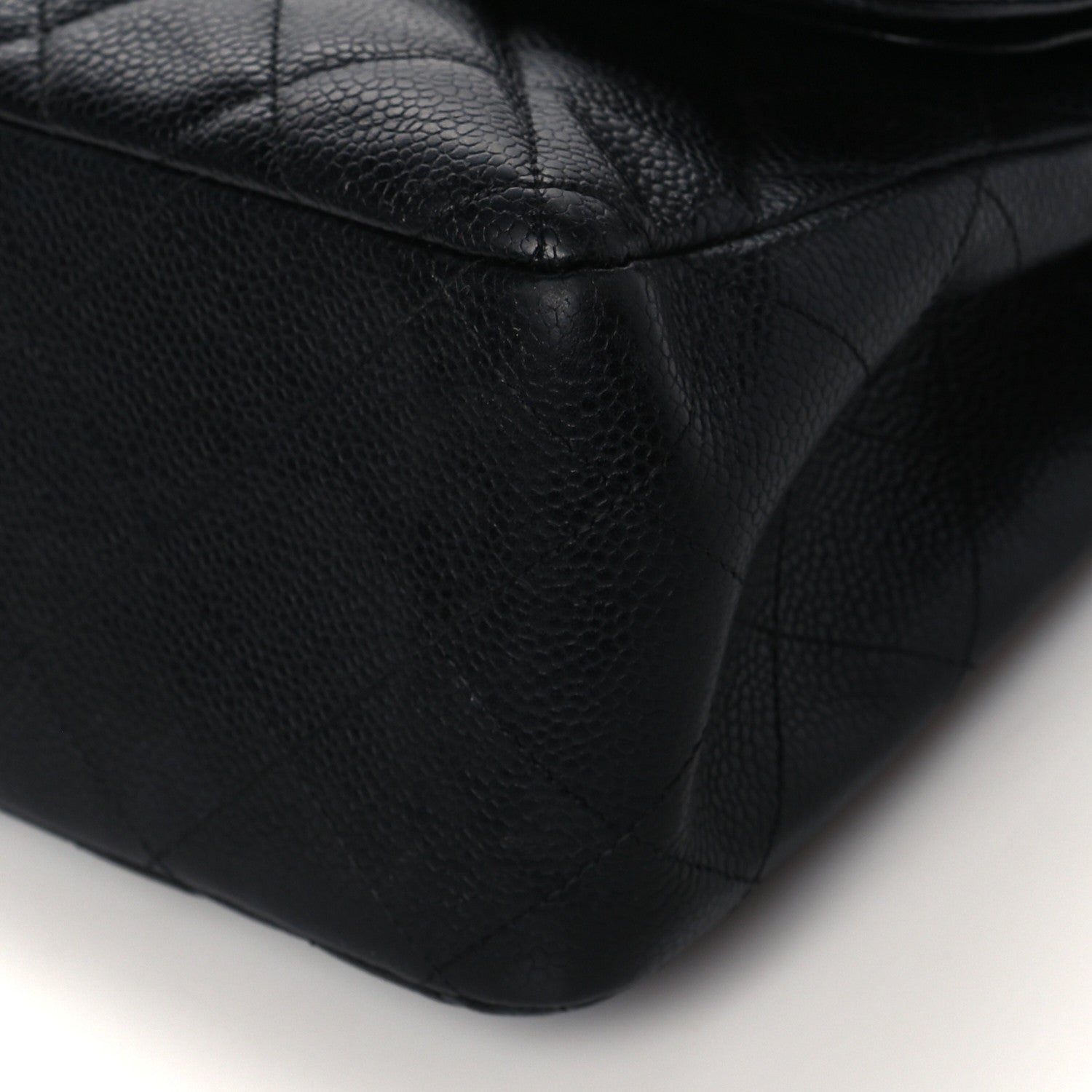 Chanel Caviar Quilted Jumbo Double Flap Black 10 of 10