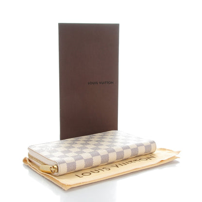 Louis Vuitton Damier Azur Zippy Organizer Wallet 4 of 7