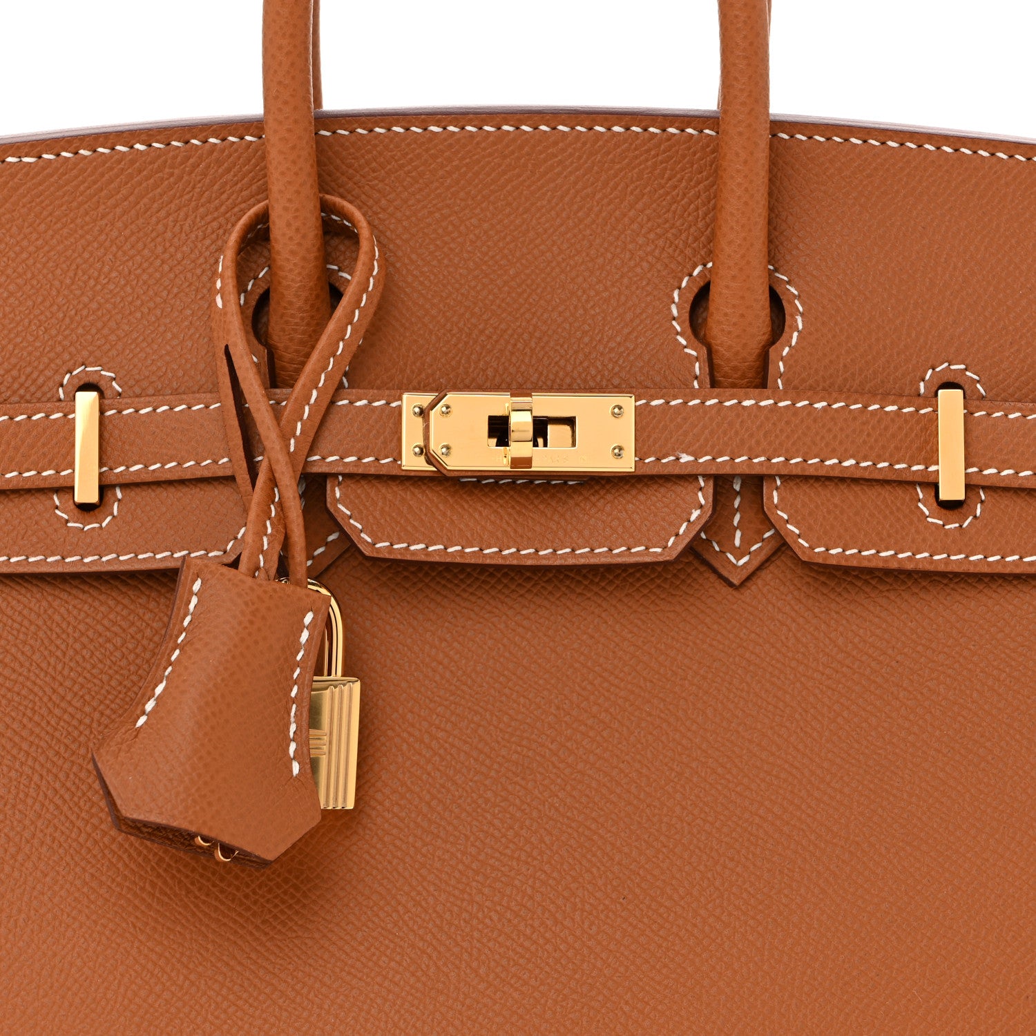 Hermes Epsom Birkin Sellier 25 Gold 8 of 11