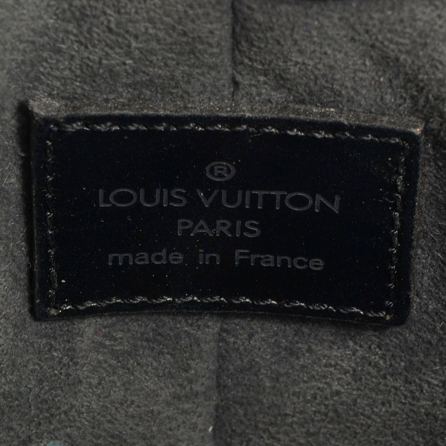 Louis Vuitton Epi Demi Lune Pochette Black 7 of 8