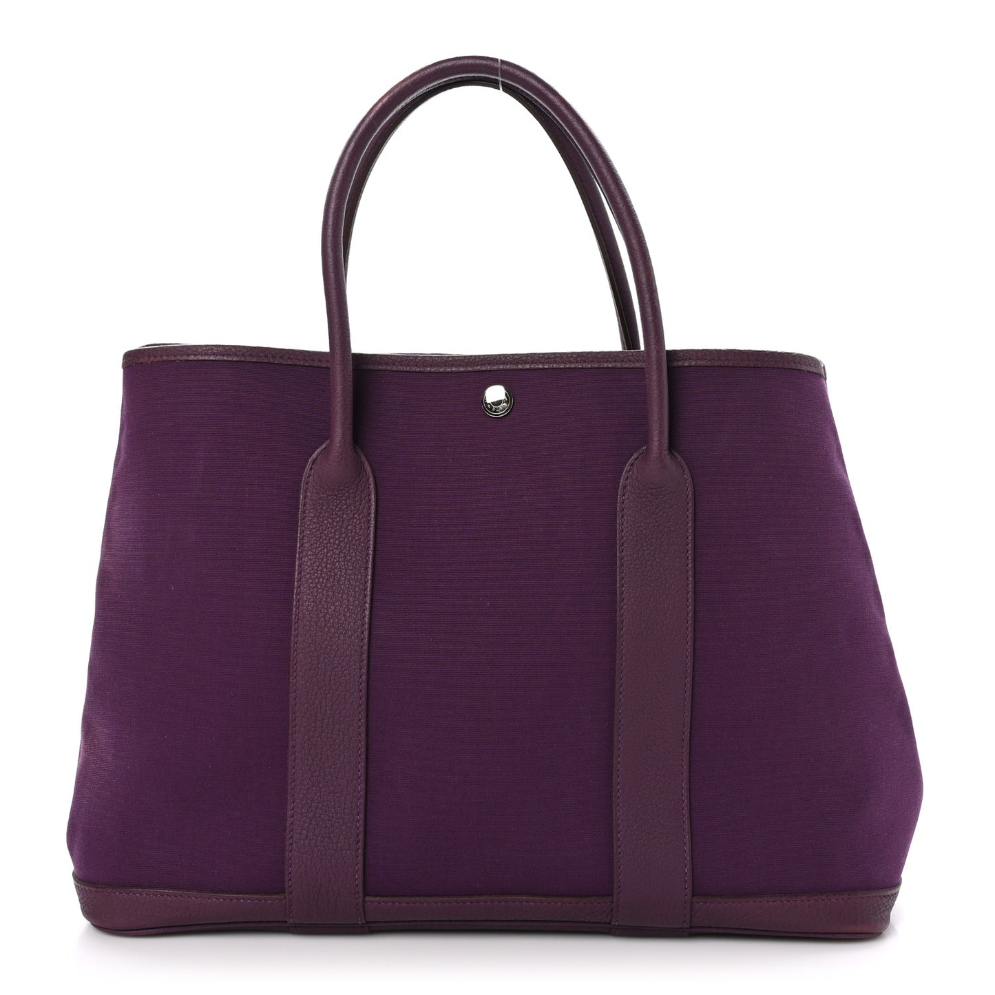Toile Negonda Garden Party Tote 36 MM Cassis