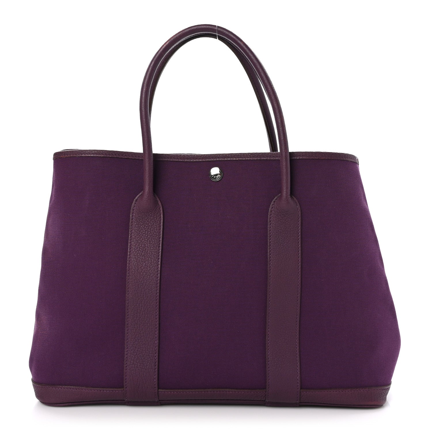 Hermes Toile Negonda Garden Party Tote 36 MM Cassis 1 of 10
