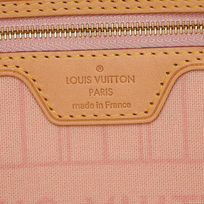 Louis Vuitton Damier Azur Neo Neverfull GM Rose Ballerine 7 of 7