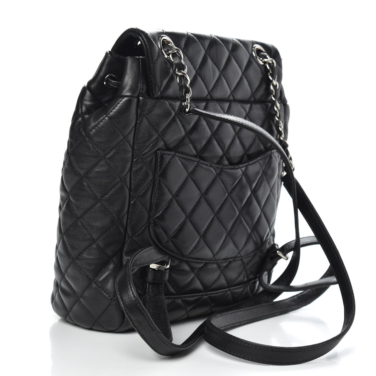 Chanel Calfskin Quilted Small Urban Spirit Backpack Black 3 of 12