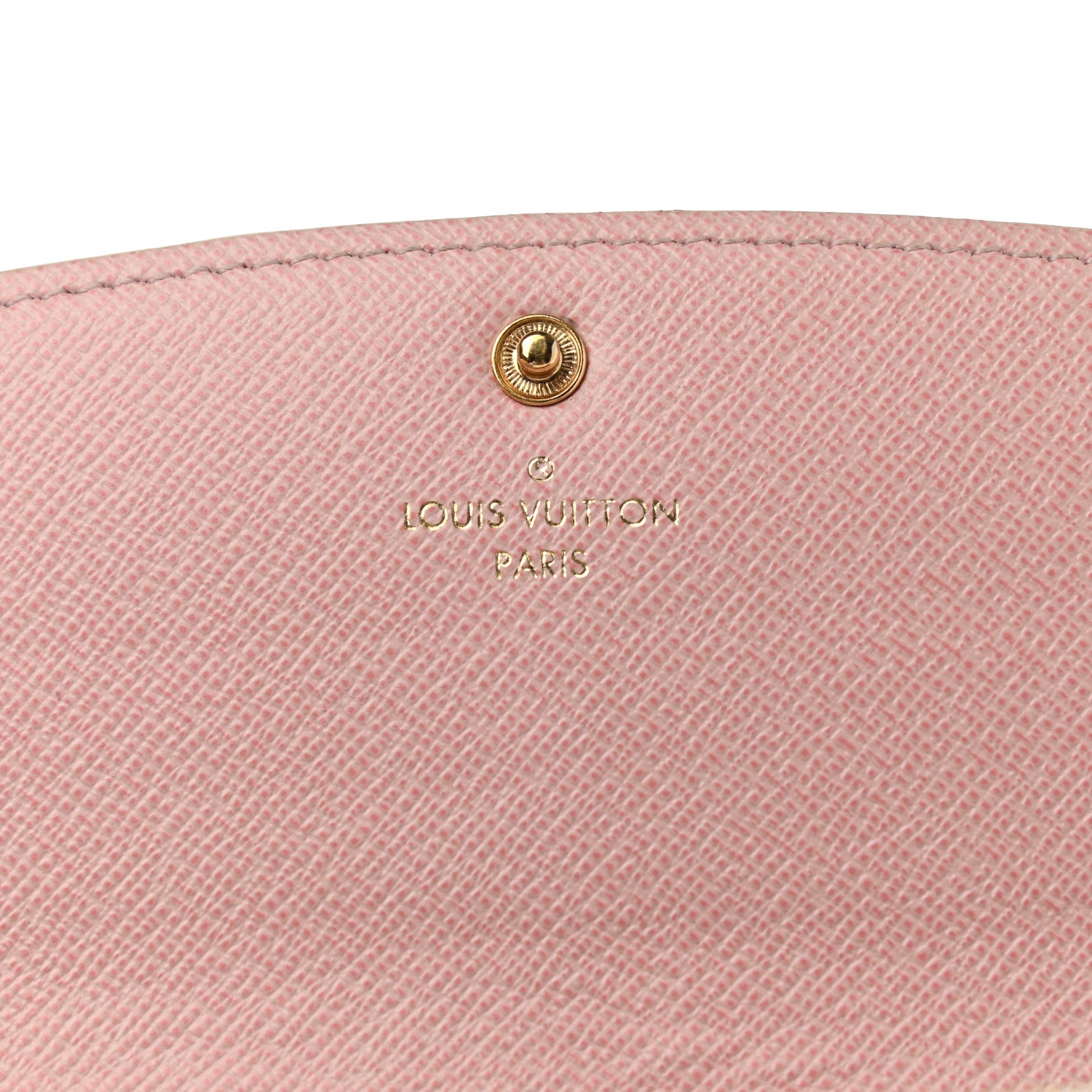 Louis Vuitton Damier Azur Emilie Wallet Rose Ballerine 6 of 10