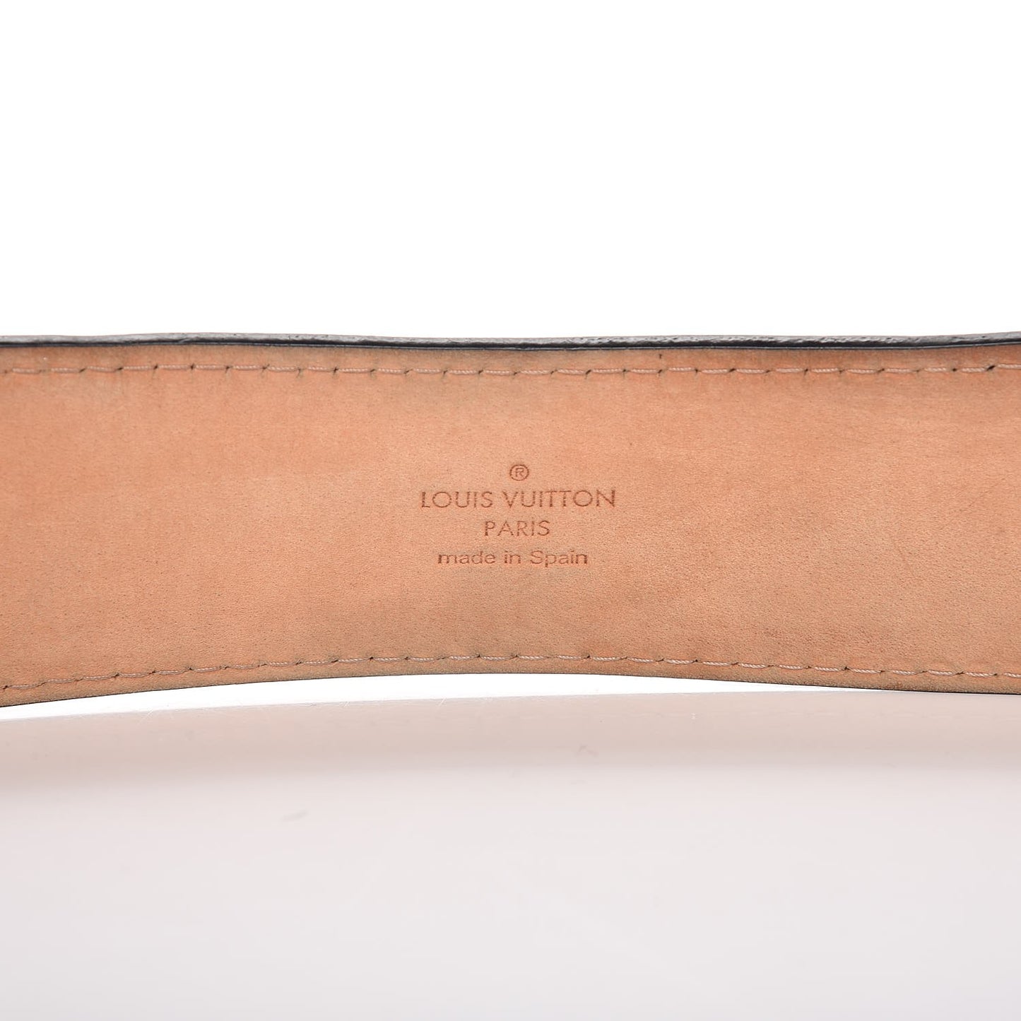 Calfskin Jeans Belt 100 40 Black