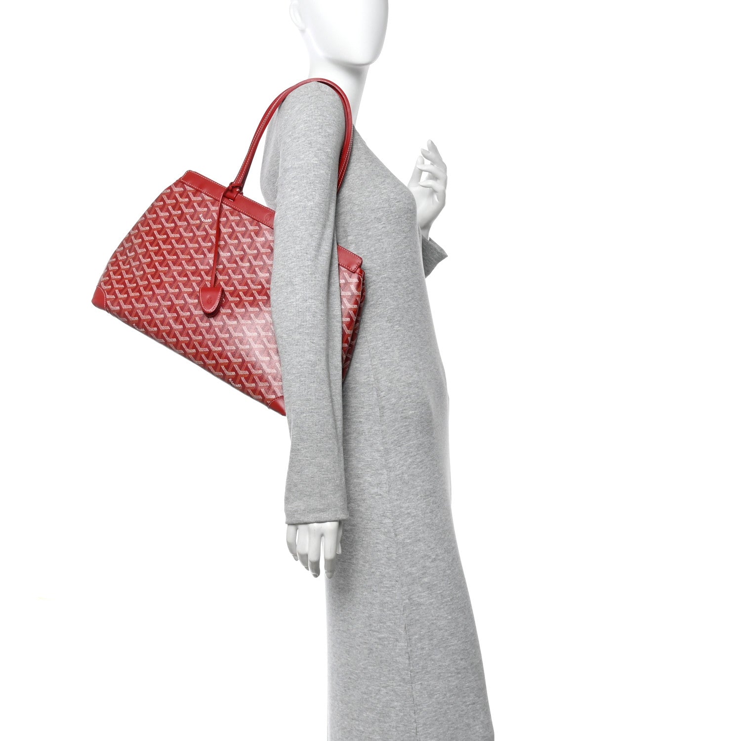 Goyard Goyardine Bellechasse PM Red 2 of 8