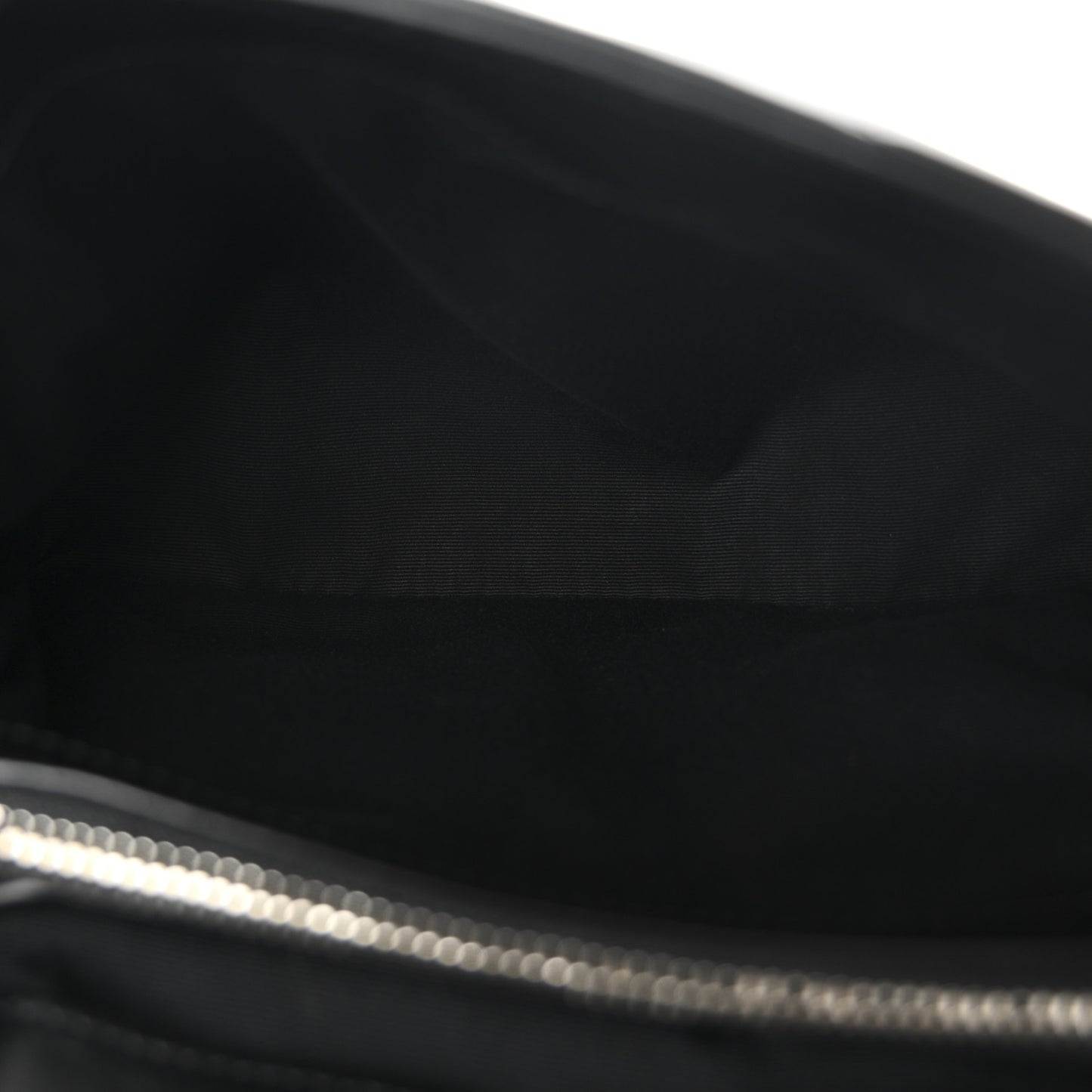 Calfskin Y Quilted Monogram Small Loulou Chain Satchel Black