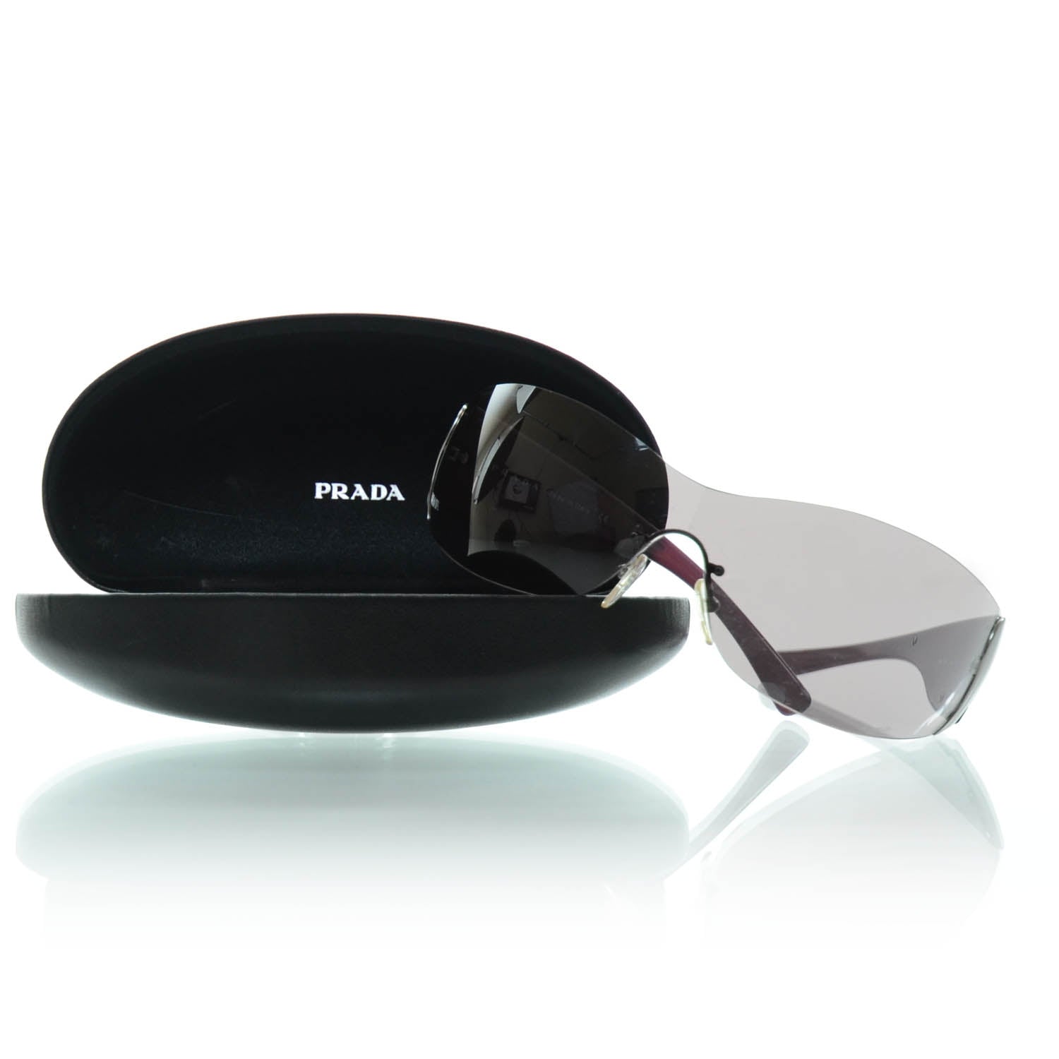 Prada Wrap Around Sunglasses SPR 58F 8 of 9