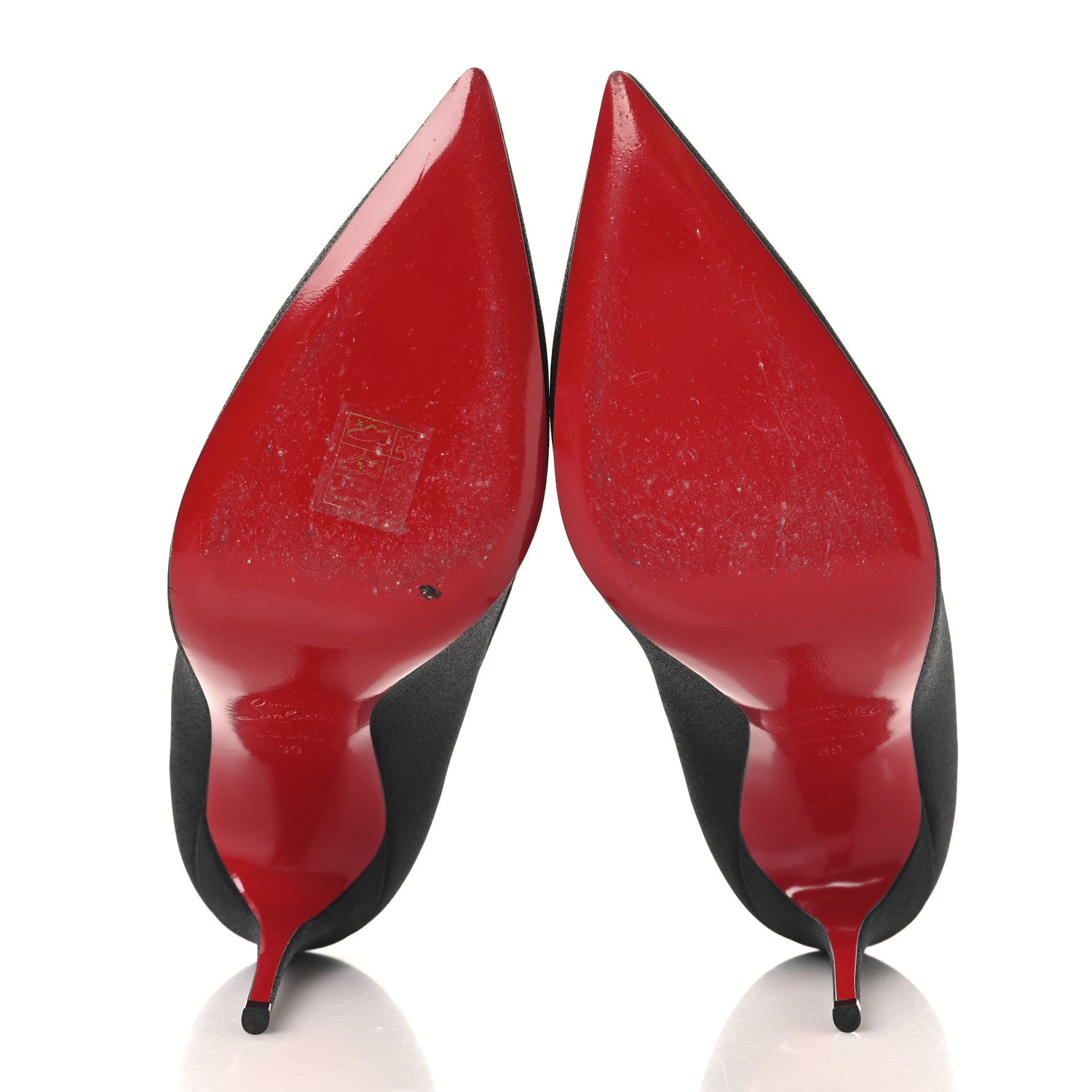 Christian Louboutin Glitter So Kate 120 Pumps 39 Black 6 of 8