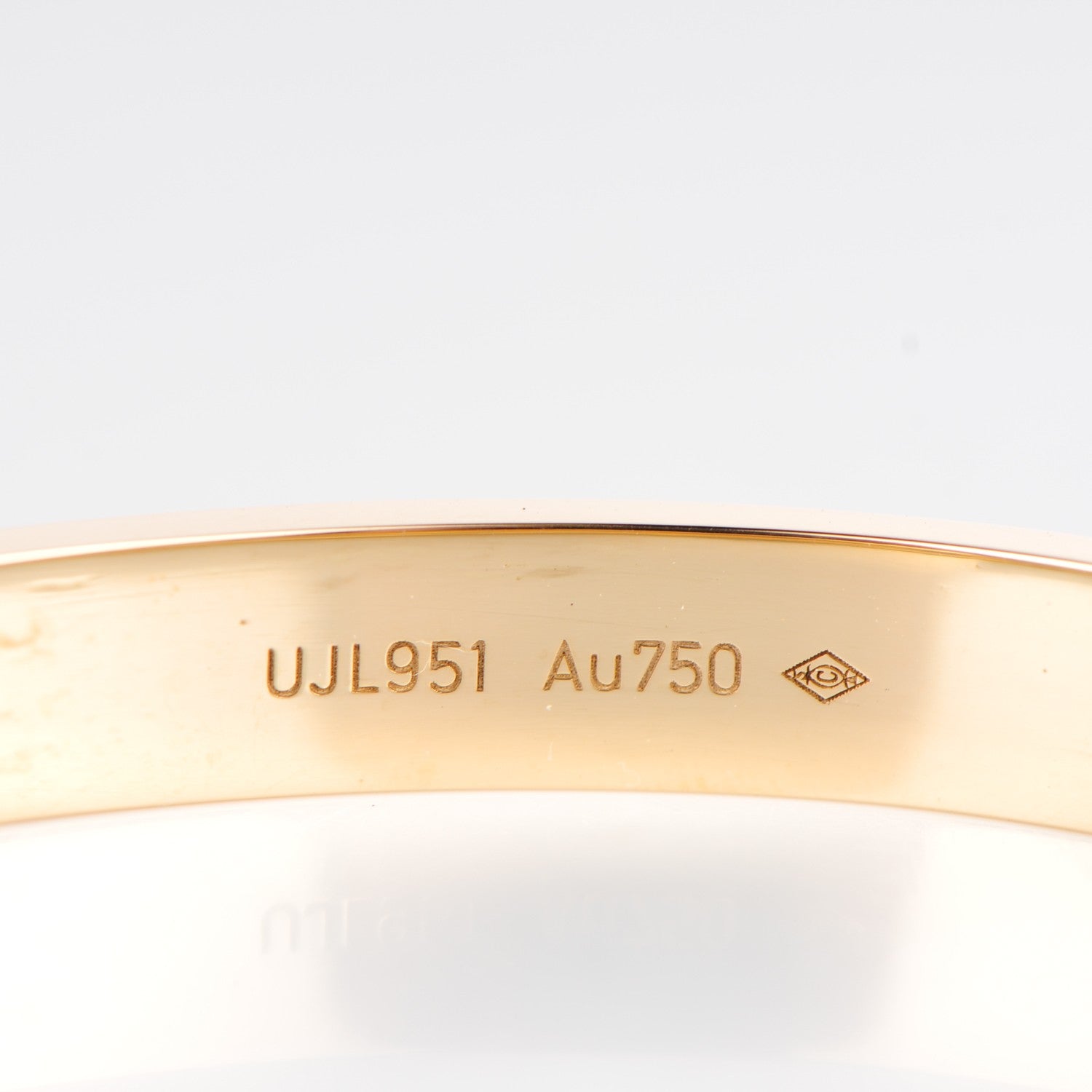 Cartier 18K Yellow Gold LOVE Bracelet 17 4 of 6
