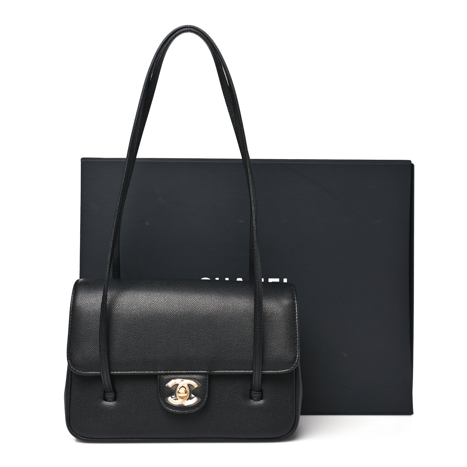 Chanel Shiny Caviar Preppy Coco Small Flap Black 11 of 11