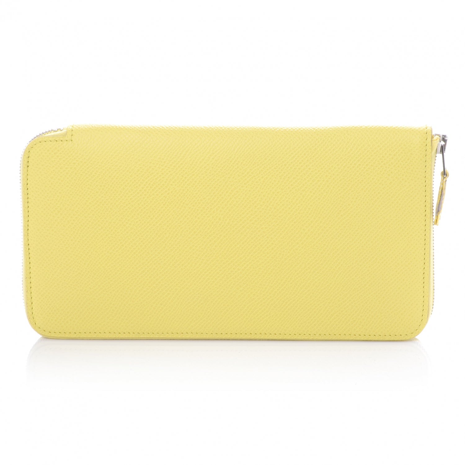 Hermes Epsom Silk In Wallet Soufre Sulfur 1 of 9