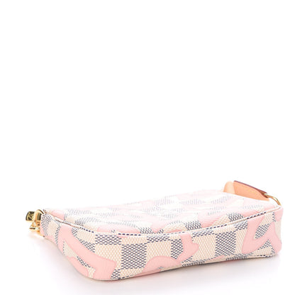Louis Vuitton Damier Azur Tahitienne Mini Pochette Accessories 4 of 8