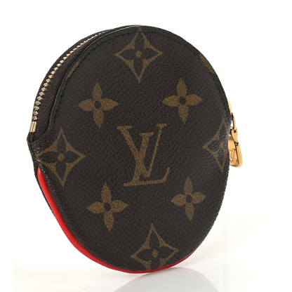 Louis Vuitton Monogram 2020 Christmas Animation Bumper Cars Round Coin Purse Coquelicot 3 of 7