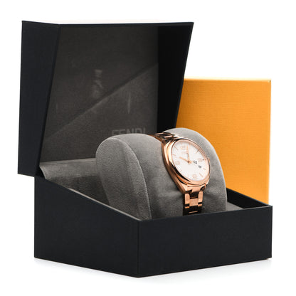 Fendi Stainless Steel 34mm Momento Date Quartz Watch 5 of 5