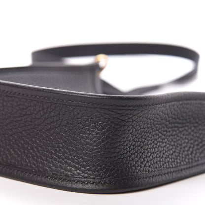 Hermes Taurillon Clemence Evelyne TPM Black 9 of 11