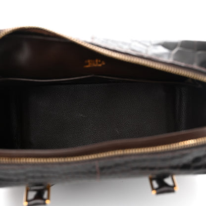 Hermes Shiny Alligator Plume 28 Ebene 5 of 12
