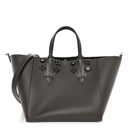Christian Louboutin Calfskin Empire Spike Studded Small Cabachic Tote Rocket 1 of 9