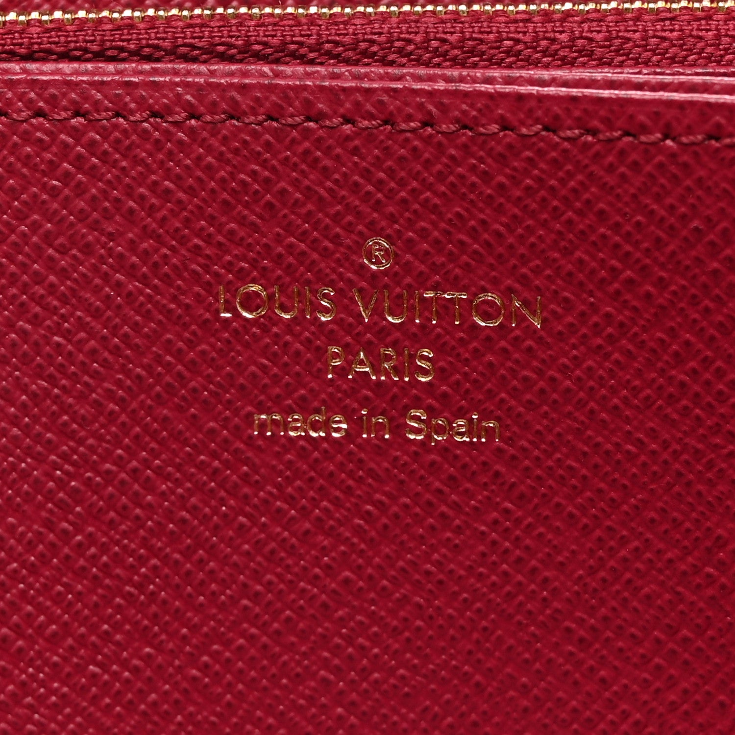 Louis Vuitton Monogram Pompon Zippy Wallet Fuchsia 6 of 8