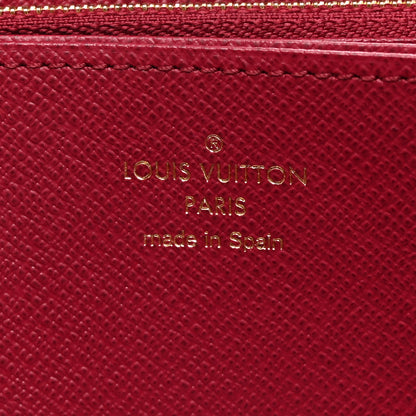 Louis Vuitton Monogram Pompon Zippy Wallet Fuchsia 6 of 8
