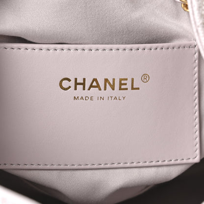 Chanel Caviar Quilted Small Chanel 25 Handbag Lilas Lilac 6 of 10