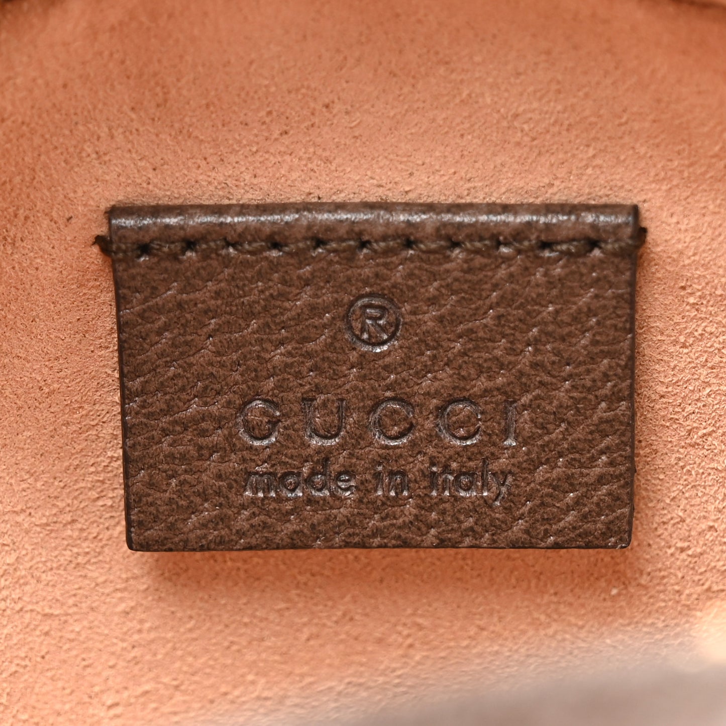 GG Supreme Monogram Web Mini Ophidia Round Shoulder Bag Brown