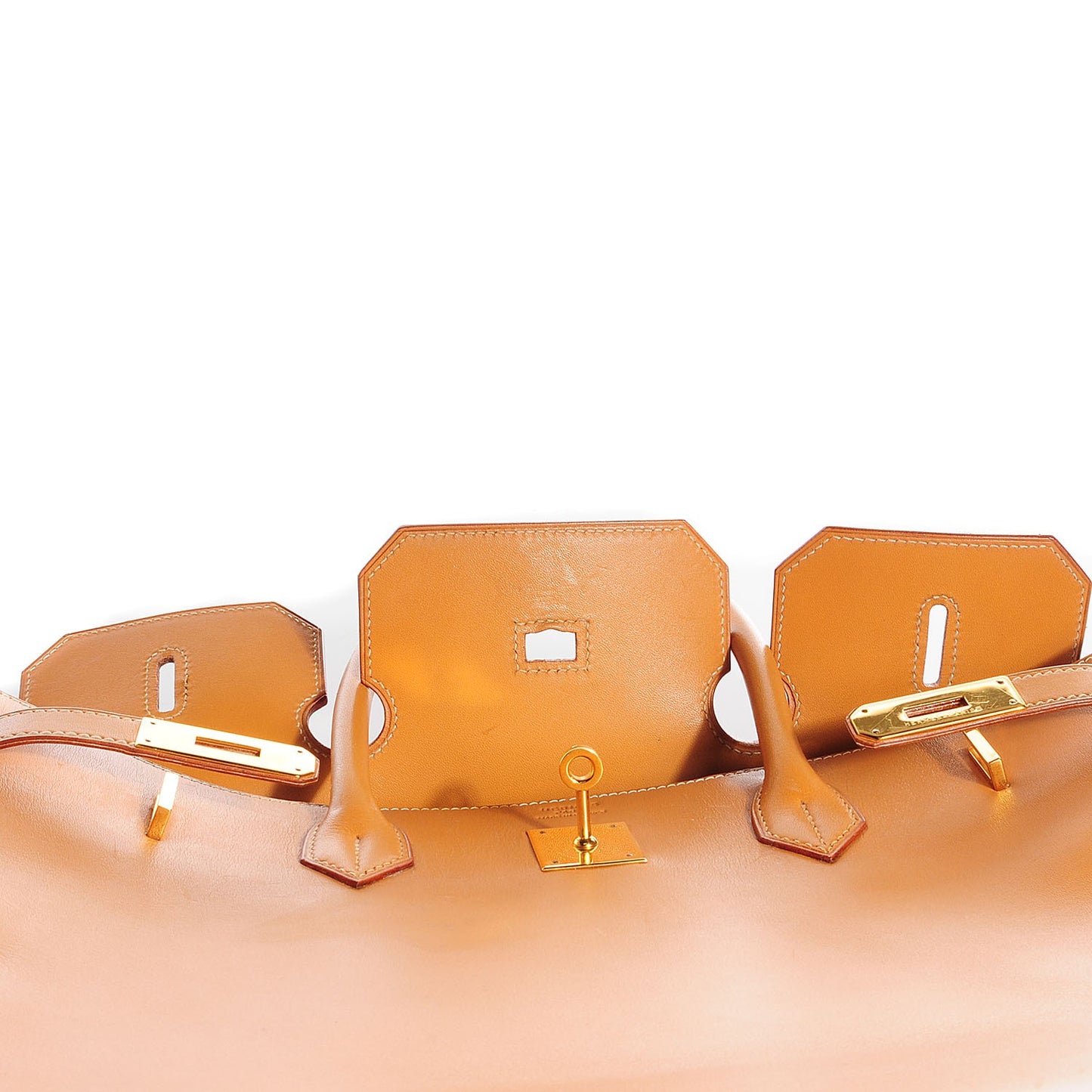 Vache Natural Birkin 40 Gold