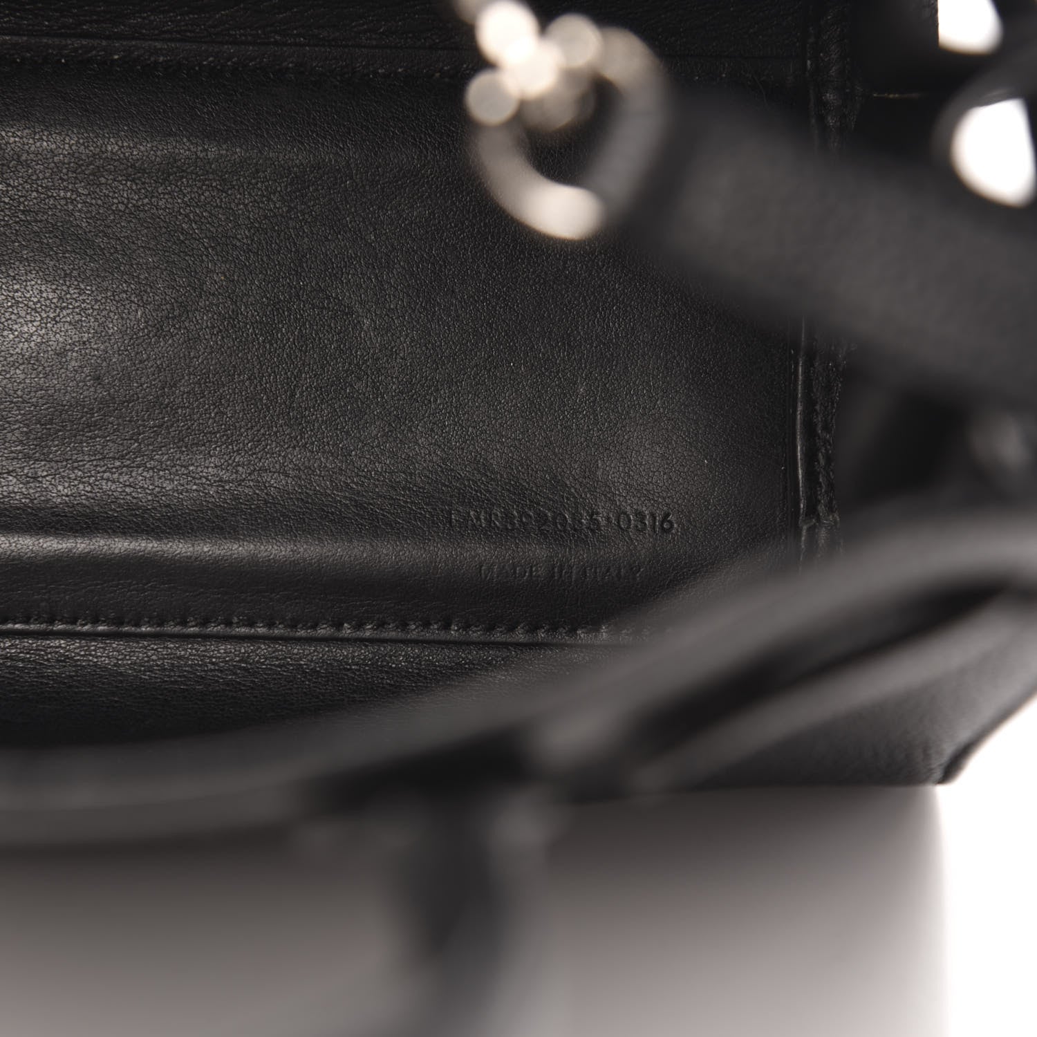Saint Laurent Grained Calfskin Nano Sac De Jour Black 7 of 9