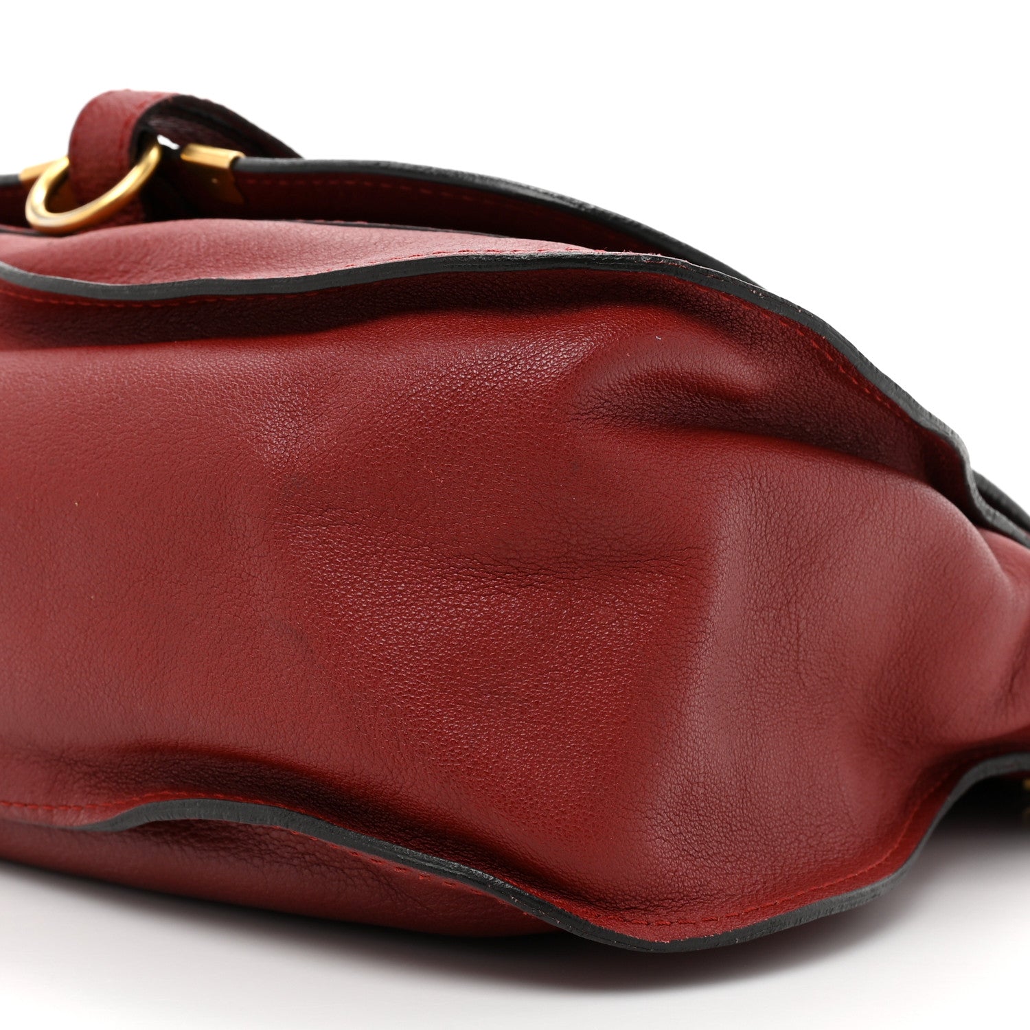 Chloe Calfskin Medium Marcie Satchel Garnet 7 of 13