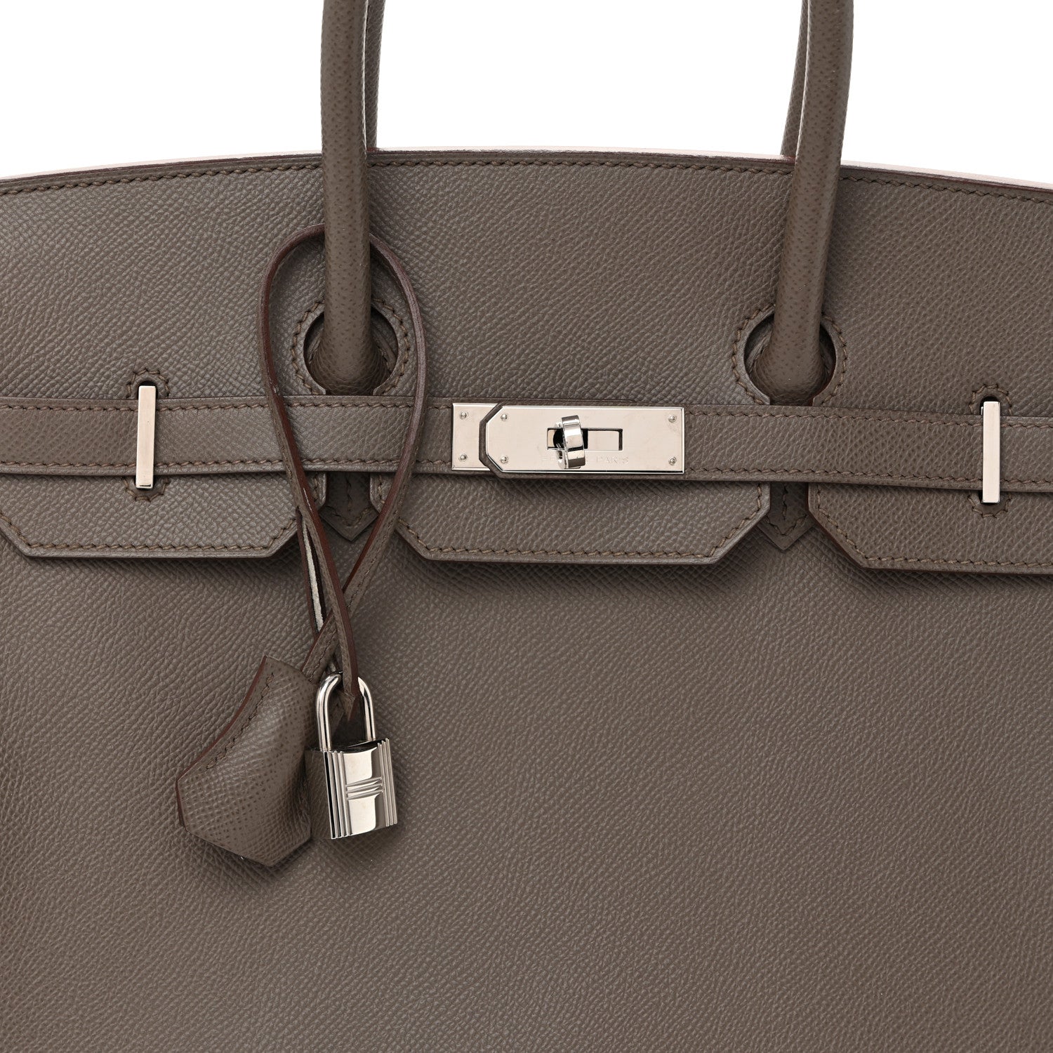 Hermes Epsom Birkin 35 Etain 8 of 12