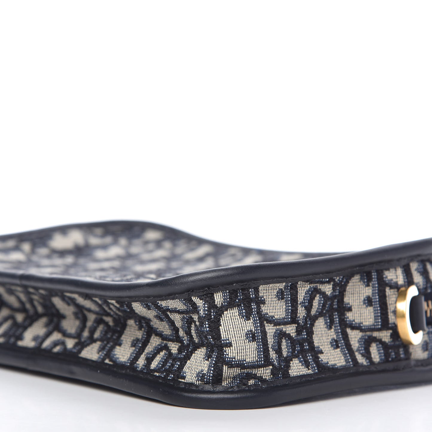 Oblique Diorquake Clutch Blue