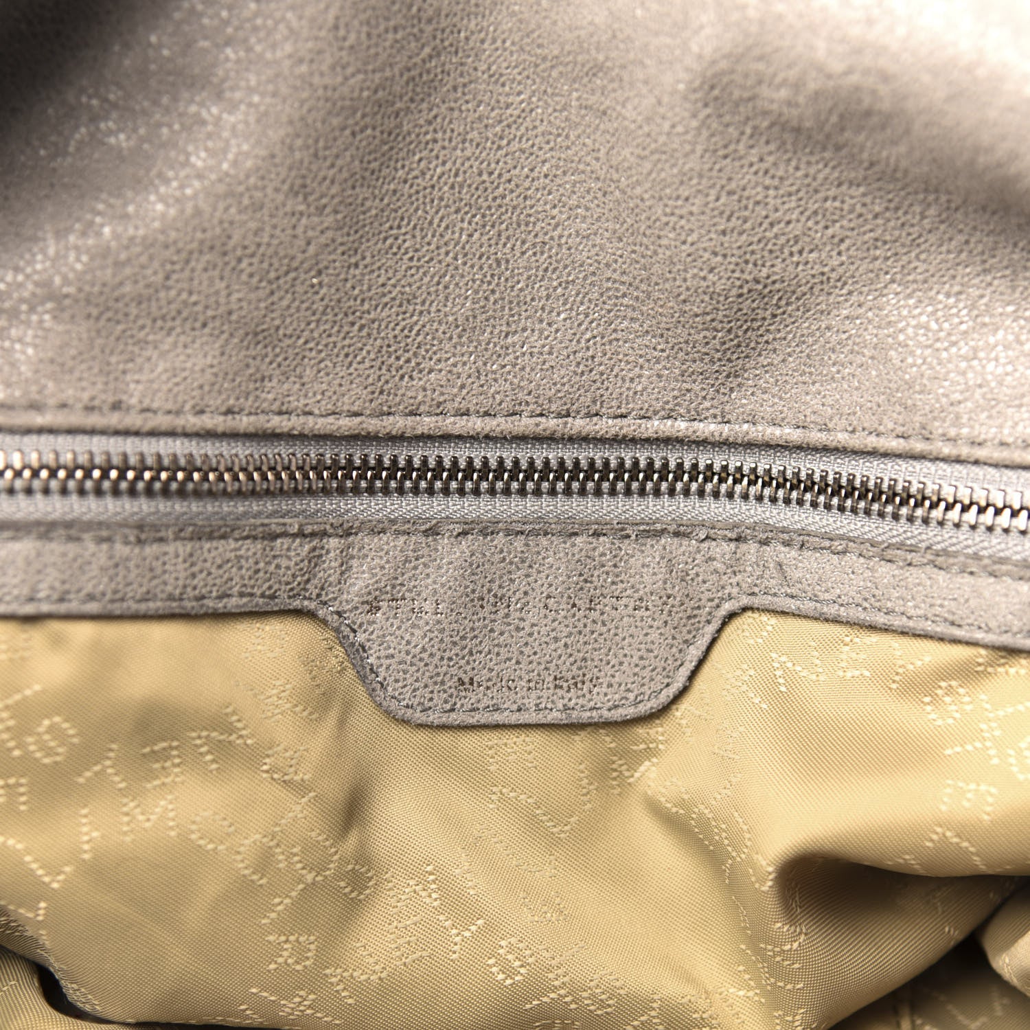 Stella McCartney Shaggy Deer Big Falabella Tote Grey 6 of 13