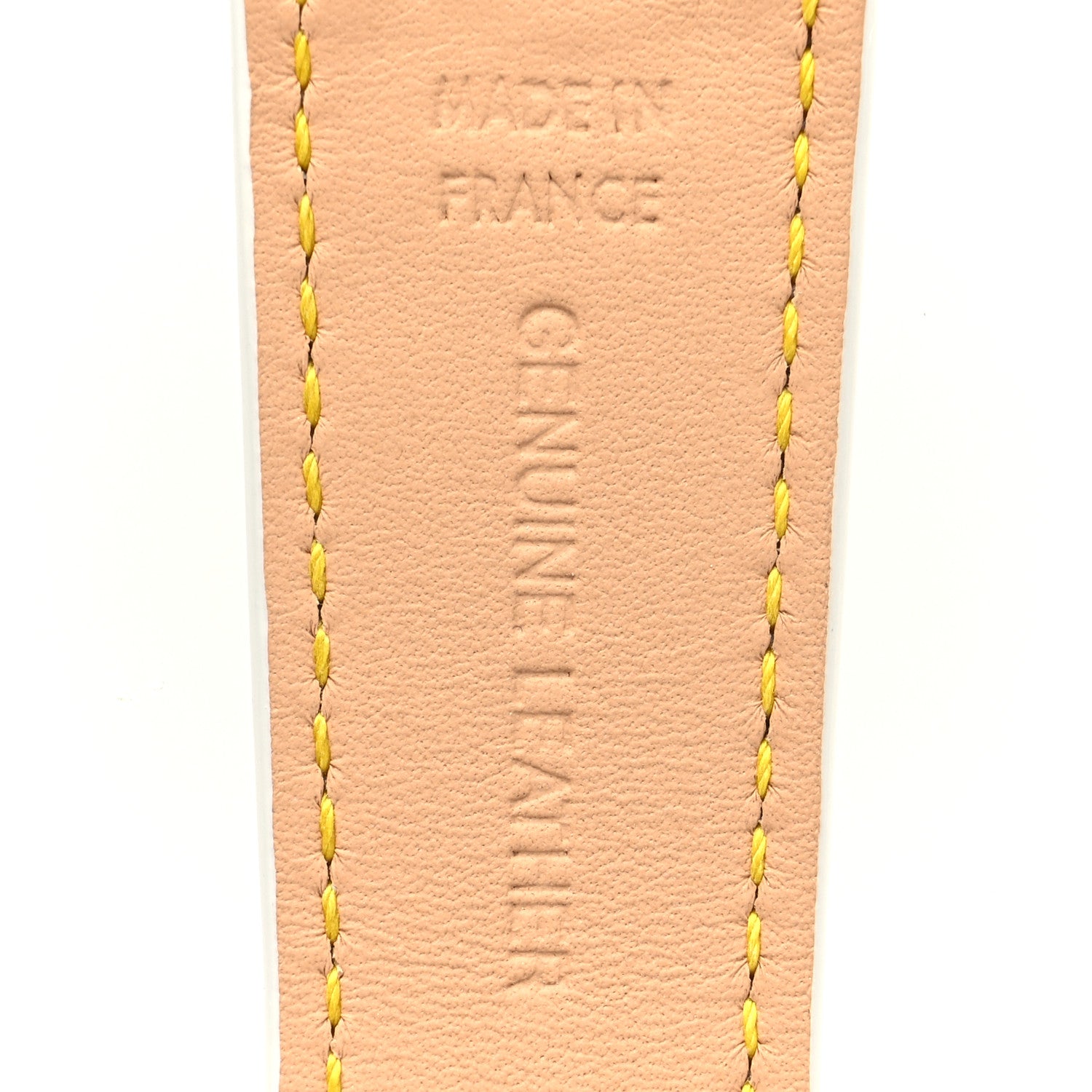 Louis Vuitton Calfskin New Wave Watch Strap Snow 4 of 5