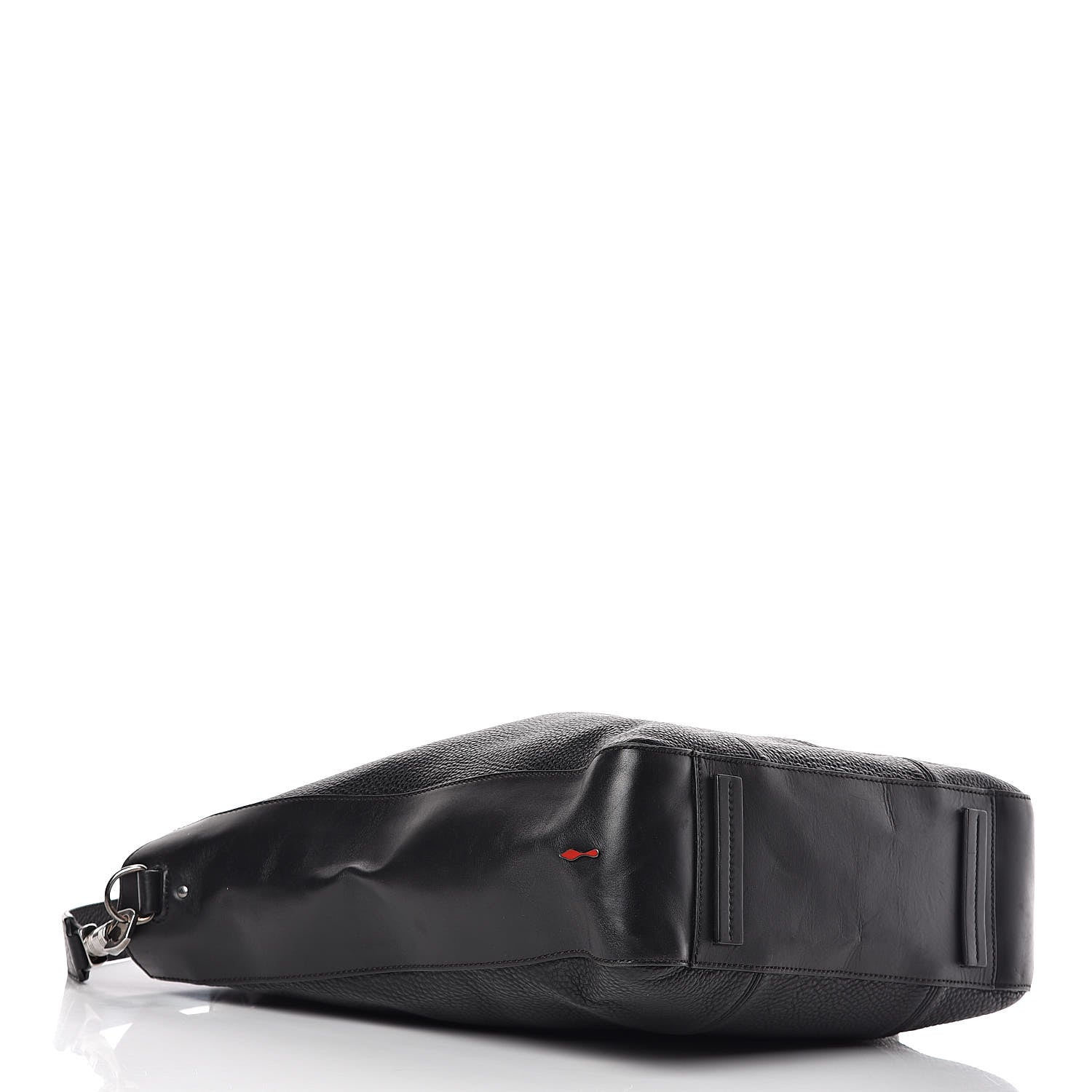 Christian Louboutin Pebbled Calfskin Fredo Tote Black 5 of 15