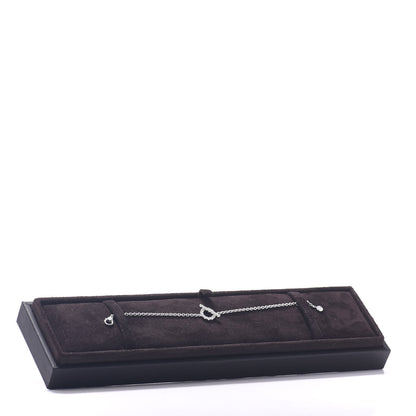 Hermes 18K White Gold Diamond Finesse Bracelet SH 4 of 4