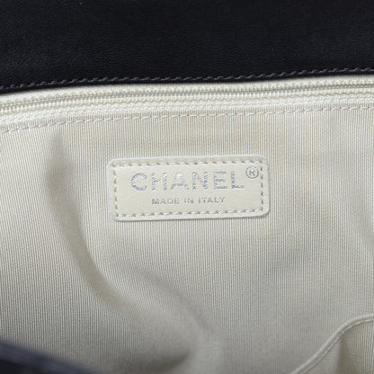 Chanel Washed Lambskin Quilted Maxi Chain Around Flap Black 8 of 10