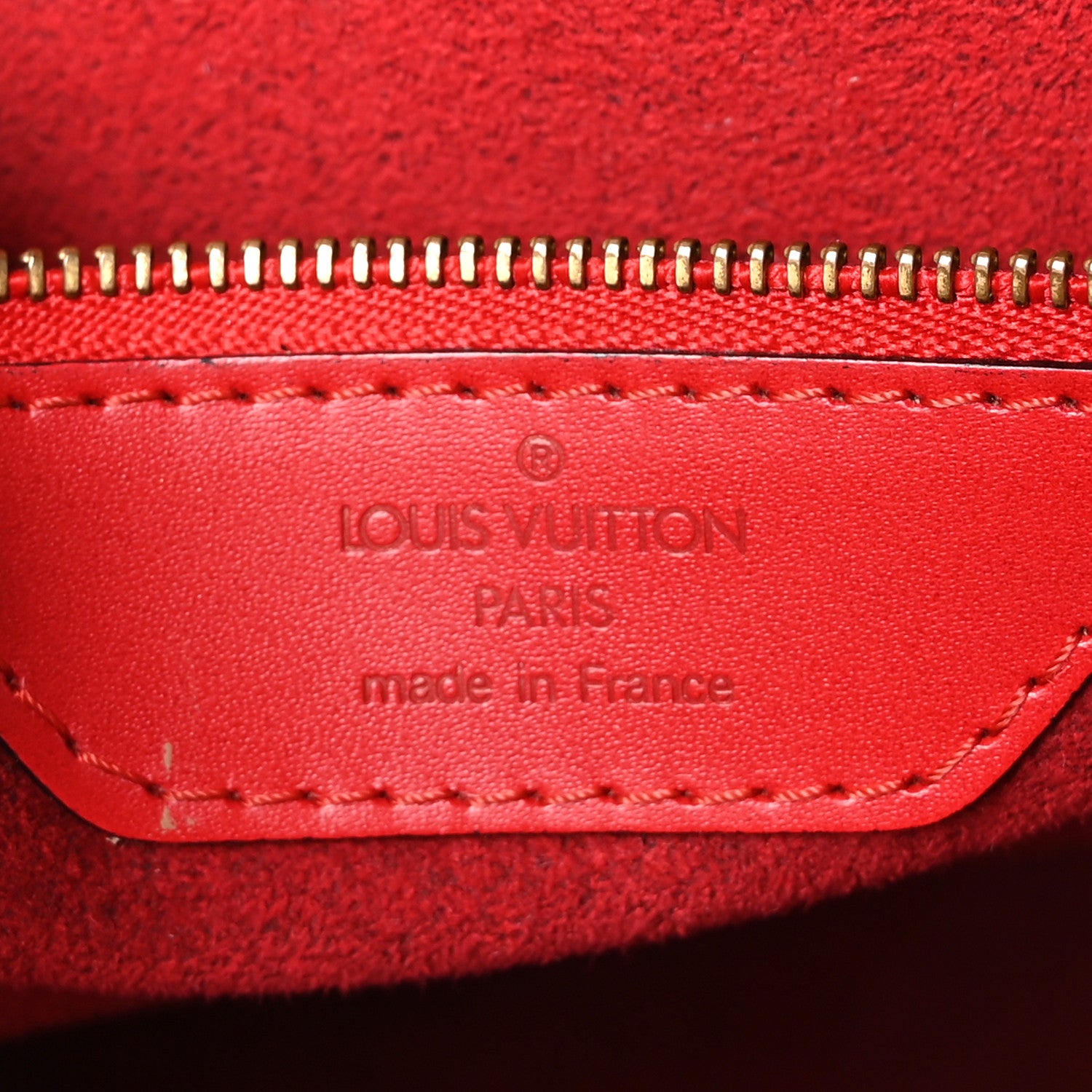 Louis Vuitton Epi Saint Jacques GM Castillan Red 6 of 11