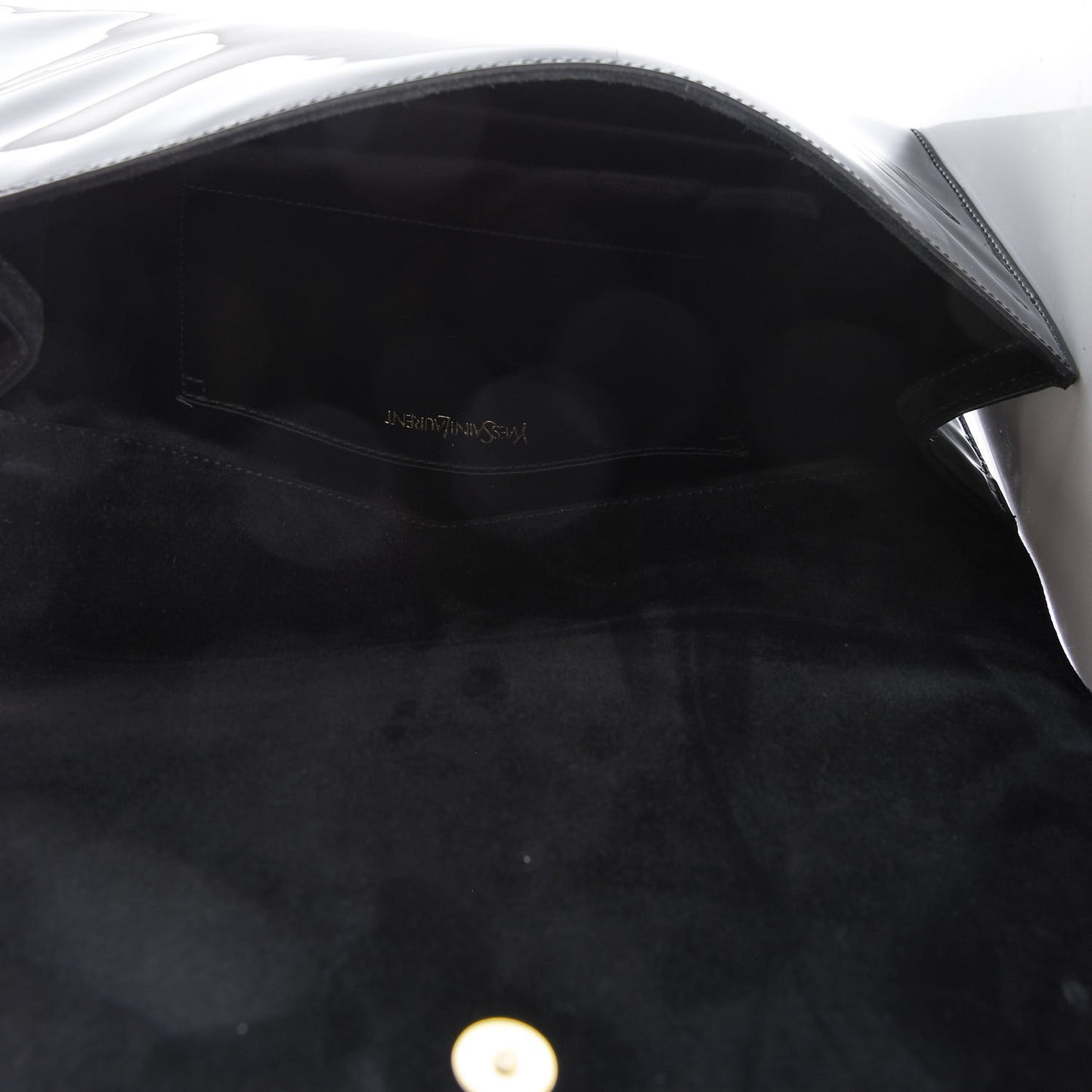 Patent Monogram Large Belle De Jour Clutch Black