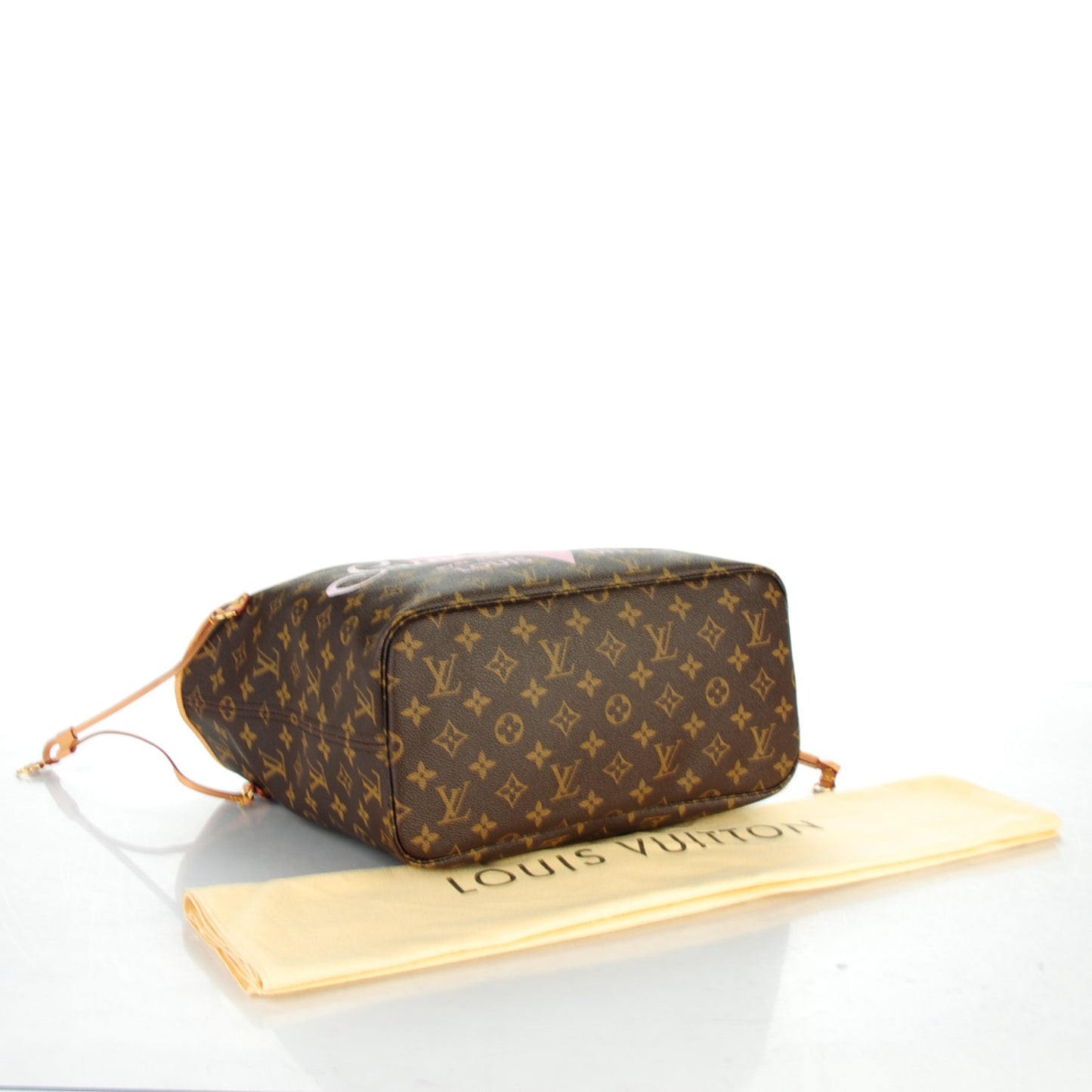Monogram Saint Tropez V Neverfull MM Rose Ballerine