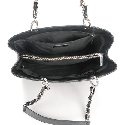 Chanel Caviar Quilted Grand Shopping Tote GST Black 5 of 7