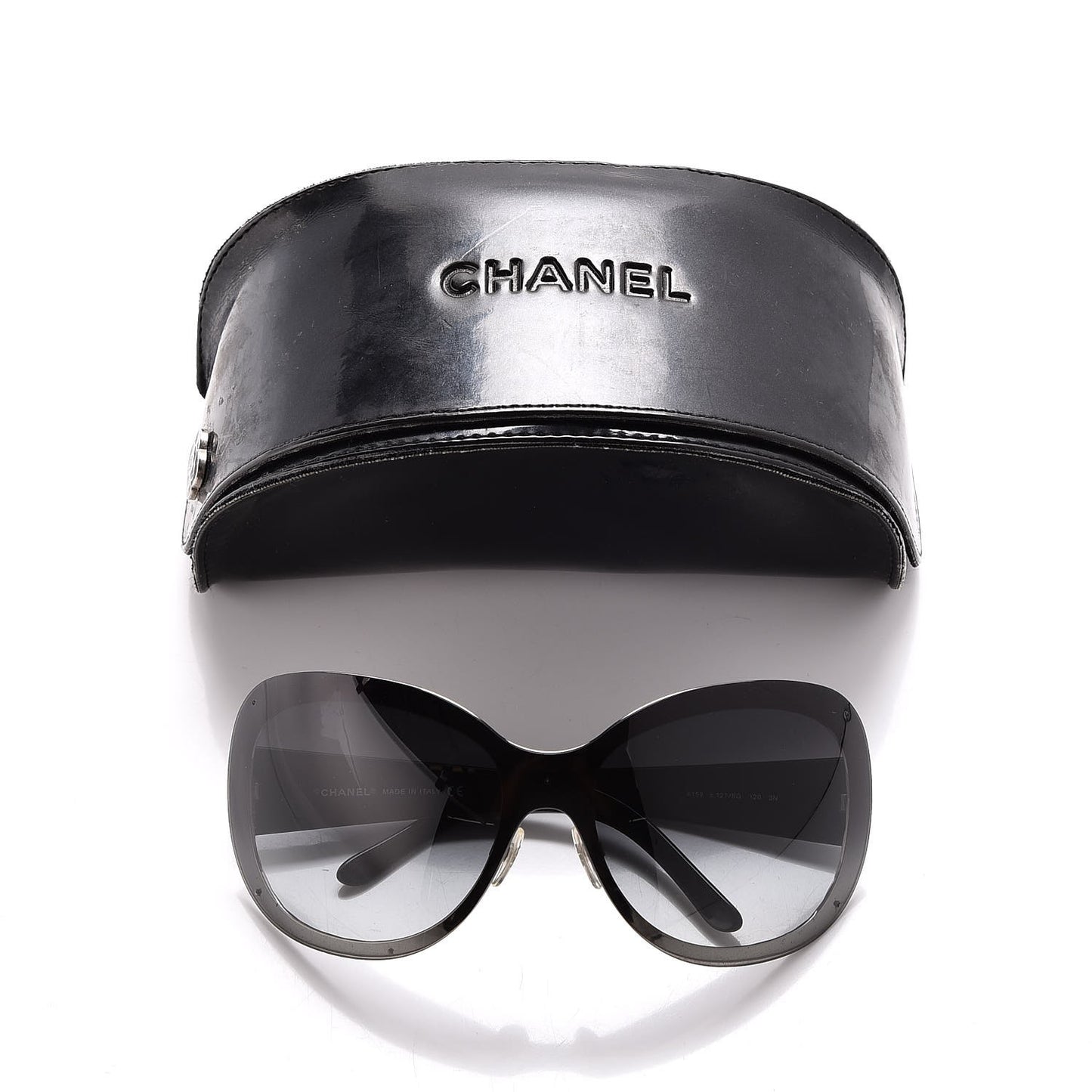 Quilted CC Sunglasses 4159 Black