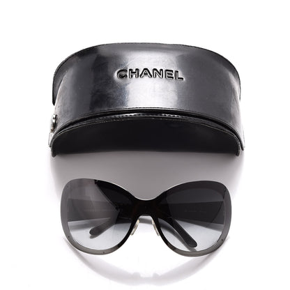 Chanel Quilted CC Sunglasses 4159 Black 8 of 8
